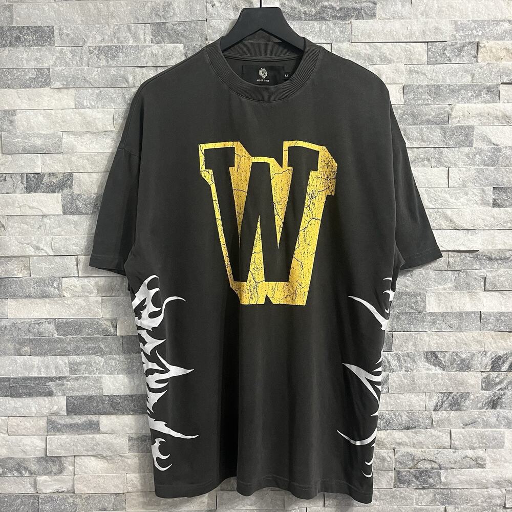 Darc Sport Wolves Cancer Awareness Mens Medium Large Graphic Tribal T-Shirt